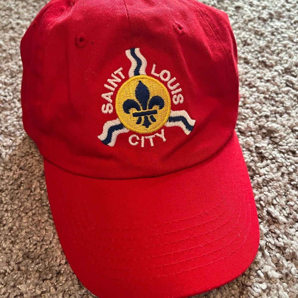 Red Saint Louis City Cap
